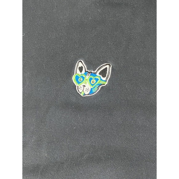 UniFree All Black Hooded Ears Anime Style Cosplay SZ L 25pit2pit (runs Big) - Picture 4 of 9